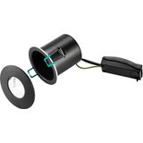INSET TREND 72 FL IP65 BEZEL BLK