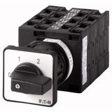 T3-6-8370/EZ Changeoverswitches, T3, 32 A, centre mounting, 6 contact unit(s), Contacts: 12, 90 °, maintained, Without 0 (Off) position, 1-2, Design number 8370