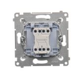 Quadruple frame for plasterboard boxes, cream white/electro white