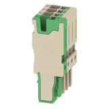 Plug (terminal), SNAP IN, 2.5 mm², 24 A, 800 V, Number of connections: