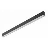 LED linear luminaire LUNA, 40 W, 3200 lm, 4000K, IP20, 100°, 120 cm, black