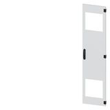 SIVACON, door, right, with cutout for filter fan, with ventilation openings