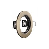 Spot luminaire housing PARMA, IP20, round, stainless steel