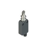 Modular prewired switch with plunger with roller and M12 threaded bearing