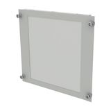ProfiSNAP Front Plate with Plastic insert, for enclosure width 400mm, 