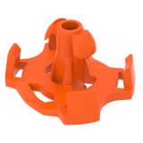 Universal adapter for direct fastening 18x15x13mm Polyethylene Pastel 