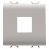 ADAPTER FOR HOUSING DATA CONNECTORS - TYPE AMP/KEYSTONE JACK - 2 MODULES - NATURAL SATIN BEIGE - CHORUSMART