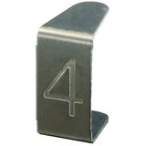 Number insert "4", StSt