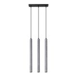 HANGING LAMP PASTELO 3L CONCRETE G9 3X8W IP20