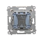 Single key for switches and electronic controllers, white