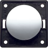 On/off switch, Integro - Design Flow/Pure, chrome glossy, galvanised