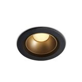 BLACK LED 7W WW IP20 45deg 230V DARK LIGHT