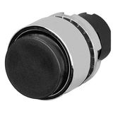 Projecting push-button, maintained, black