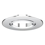 EXUMA ROUND TILTABLE BEZEL CHROME