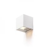 TITO SQ DIMM wall white 230V LED 2x3W IP65 3000K