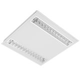 MODUS IS recessed into module  600, square A , mat AL louvre, 4x LED 830, DALI, NONSELV , ISO5