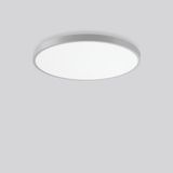 TRIONA round, 76 W, 6800 lm, 827-865, silver, smart+free Ceiling and w