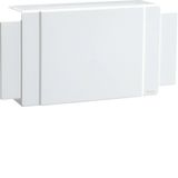 T-piece halogen free for trunking FB 60x130mm traffic white