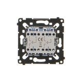 Single button for switches and push buttons, white