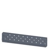 SIVACON, mounting rail, universal, suitable for cubicle depth 400 mm, L: 250 mm