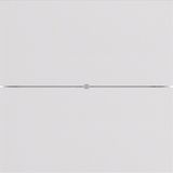 B.IQ push-button 2gang comf, KNX - B.IQ, p. white, matt, plastic