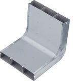 riser bend underfloor duct 190x38 3-gang