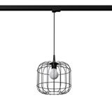 HANGING LAMP 3 PHASE CELTA BLACK E27 4000K 7.5W 690LM