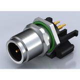 Built-in plugs, M12, Mounting thread: M 12, Number of poles: 4, Strand / cable length: