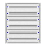Installation insert 3-18L complete, 6 rows, plastic