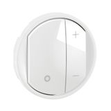COVER FOR DIMMER 1-10V WITH NEUTRAL WHITE CELIANE