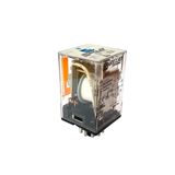 Plug-in Relay, 11 pin, 3 CO, 48VDC, 10A