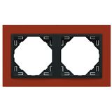 DOUBLE FRAME INTENSE ORANGE/GRAY