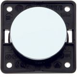 Change-over switch, Integro - Design Flow/Pure, chrome glossy, galvani