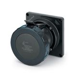 RECEPTACLE 100A 3P 4W 5h IP67 3Ø600V