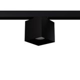 3-PHASE HATI BLACK GU10 RAIL LAMP 4000K 7W 530LM