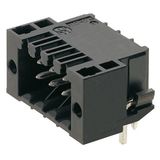 PCB plug-in connector, male header, Solder flange, THT/THR solder connection, 3.50 mm, Number of poles: 46, 90°, Solder pin length (l): 3.2 mm, tinned, black, Box