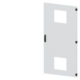 SIVACON, door, right, with cutout for filter fan, with ventilation openings