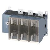Switch disconnector with fuse 800 A, size 5, 3-pole for LV HRC fuse size 2