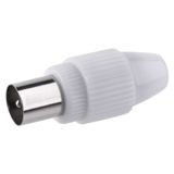 IEC Aerial Connector male, screw type, direct