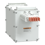 END FEED BOX 630A CU 3LNPER IP42