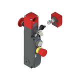 NG series safety switch with lock and integrated control devices, with actuator