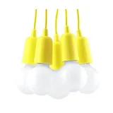 HANGING LAMP DIEGO 5 YELLOW E27 5X60W IP20