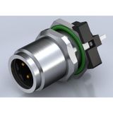 Built-in plugs, M12, Mounting thread: M 12, Number of poles: 4, Strand / cable length:
