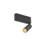 GRIP! S surface mount ceiling sg PHASE 3000K 11W 29ø bl/gold