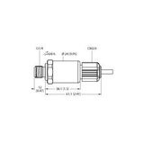 Pressure Transmitter With Current Output (2-Wire)   PT10R-2004-I2-CM2.0/O
