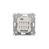 Socket outlet with earthing and shutters, black matt, 16A