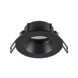NEW TRIA® 68, ceiling installation ring, D: 8.2 H: 3.4 cm, IP 65, black
