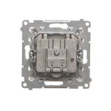 Cover for double socket with earthing - for Premium frames, white