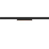 IN-LINE 22 48V TRACK, opal, DALI, spot, black / black, 7.3W, 540lm, 2700K, CRI90, 95°