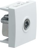 White TV socket, 2M